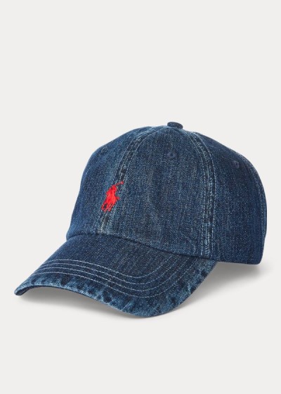 Polo Ralph Lauren Denim Ball Kasket Herre Danmark (SXRPQ5473)